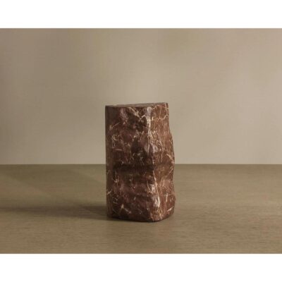 Strata Bookend (Set Of 2) - Marble Look - Mocha 24 Strata Bookend (Set Of 2) - Marble Look - Mocha 113054 113054 5