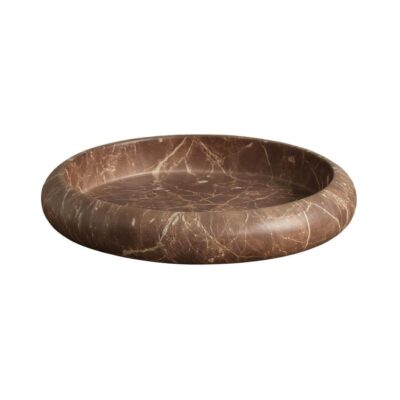 Italia Tray - Marble Look - Mocha