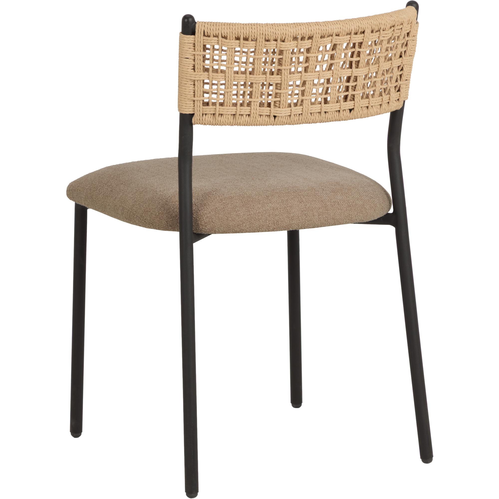 Ernesta Dining Chair - Rhine Sandbank 4 Ernesta Dining Chair - Rhine Sandbank - Image 4