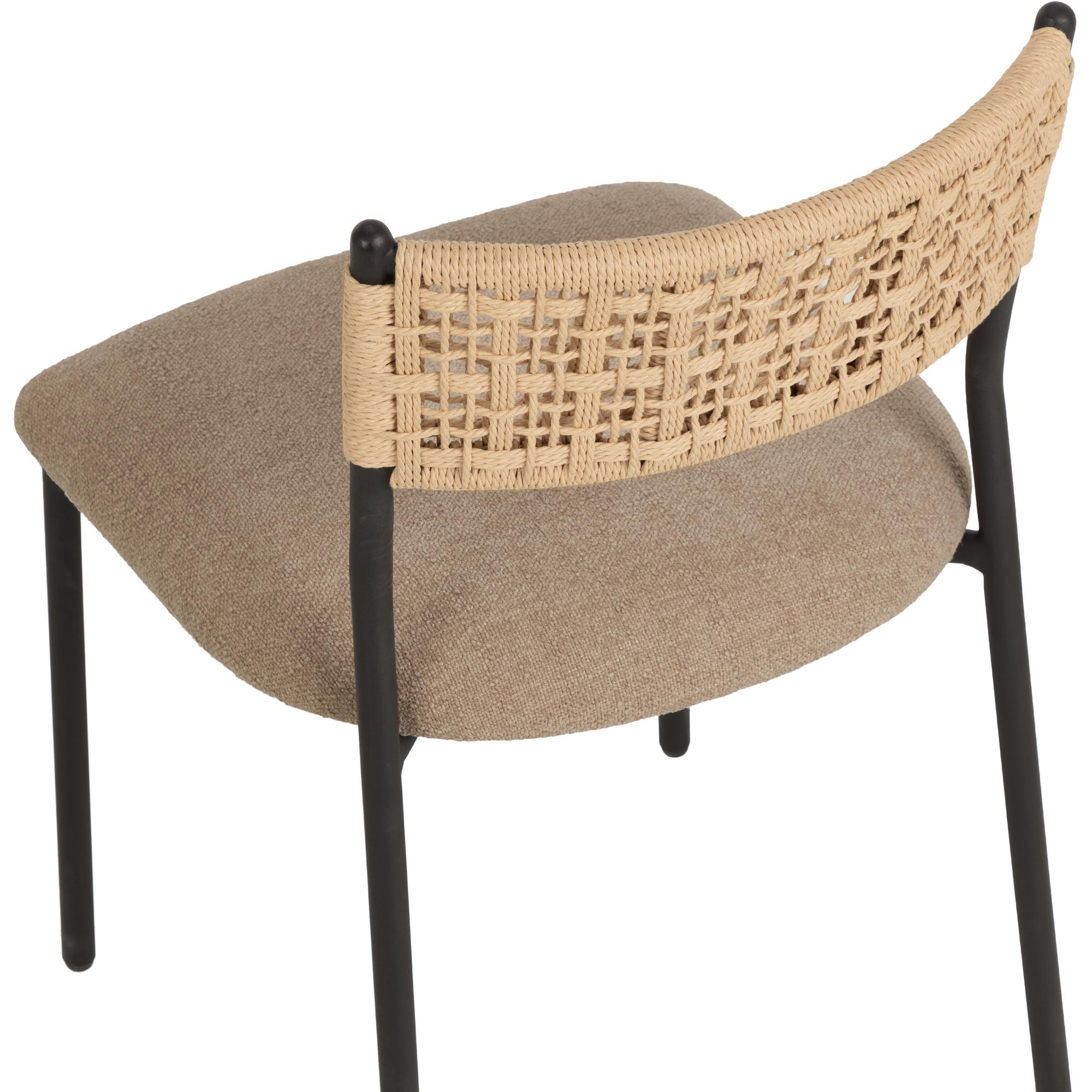 Ernesta Dining Chair - Rhine Sandbank 5 Ernesta Dining Chair - Rhine Sandbank - Image 5