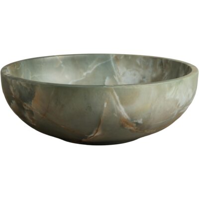 Ostuni Bowl - Marble Look - Jade Onyx