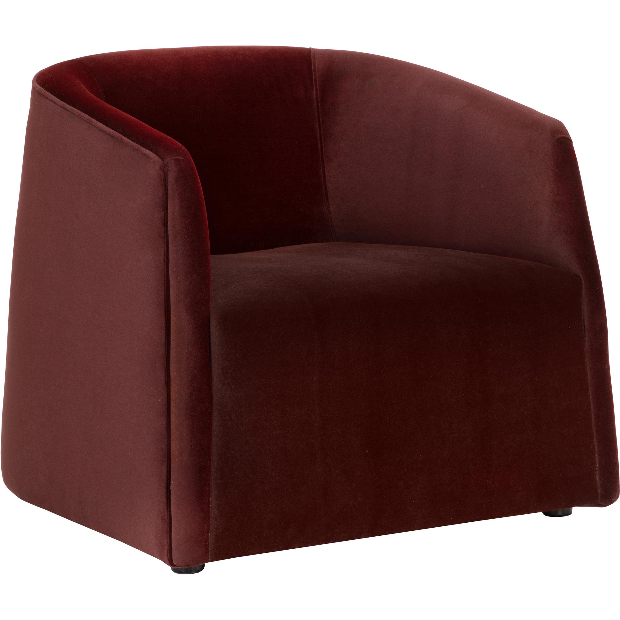 Serenade Lounge Chair - Rocha Merlot 1 Serenade Lounge Chair - Rocha Merlot