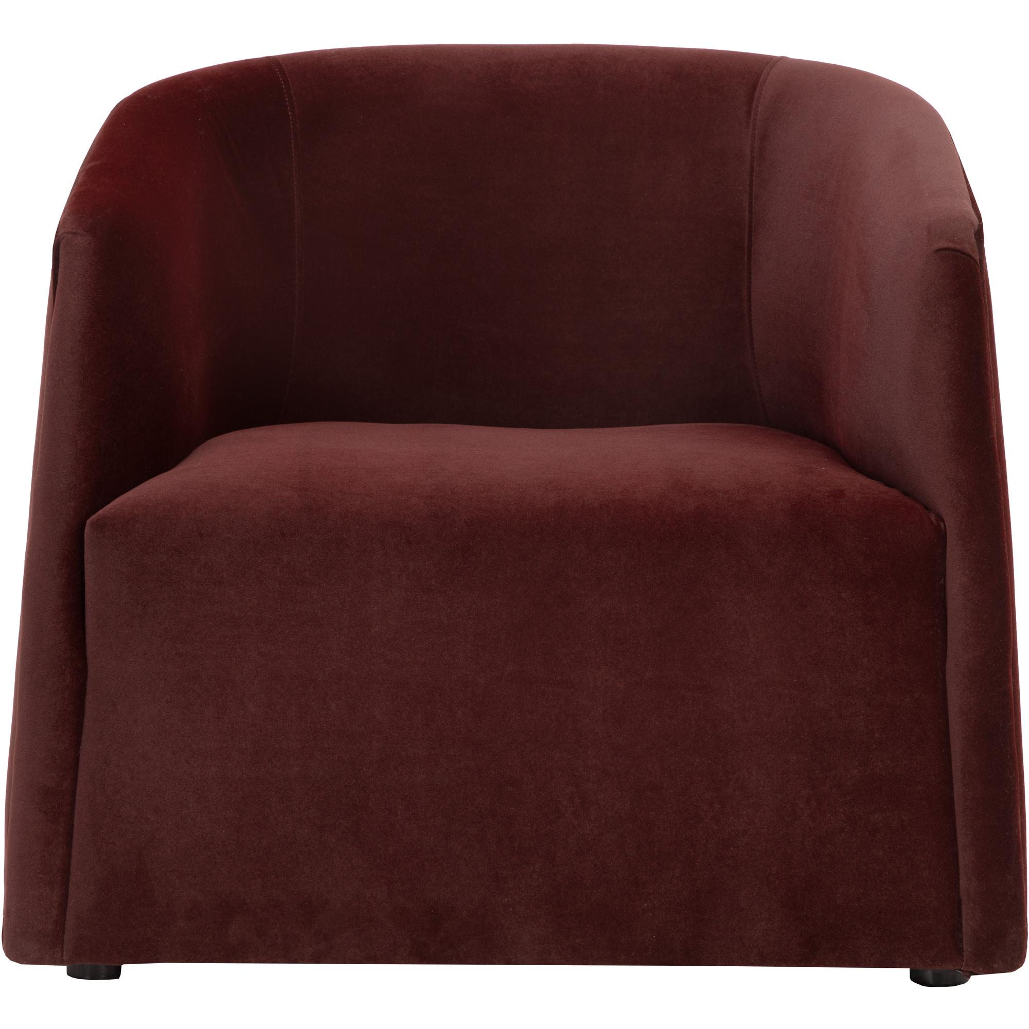 Serenade Lounge Chair - Rocha Merlot 2 Serenade Lounge Chair - Rocha Merlot - Image 2