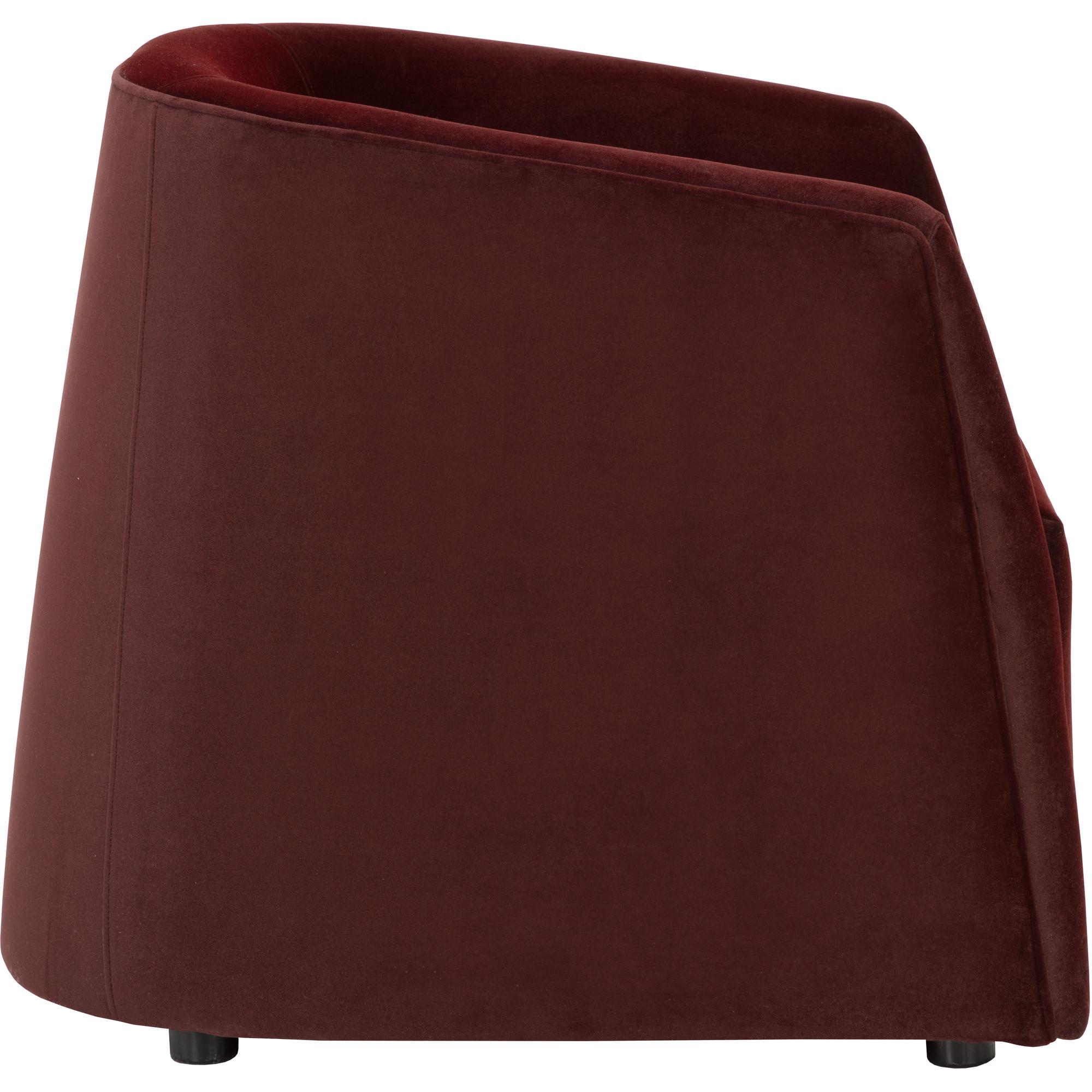 Serenade Lounge Chair - Rocha Merlot 3 Serenade Lounge Chair - Rocha Merlot - Image 3
