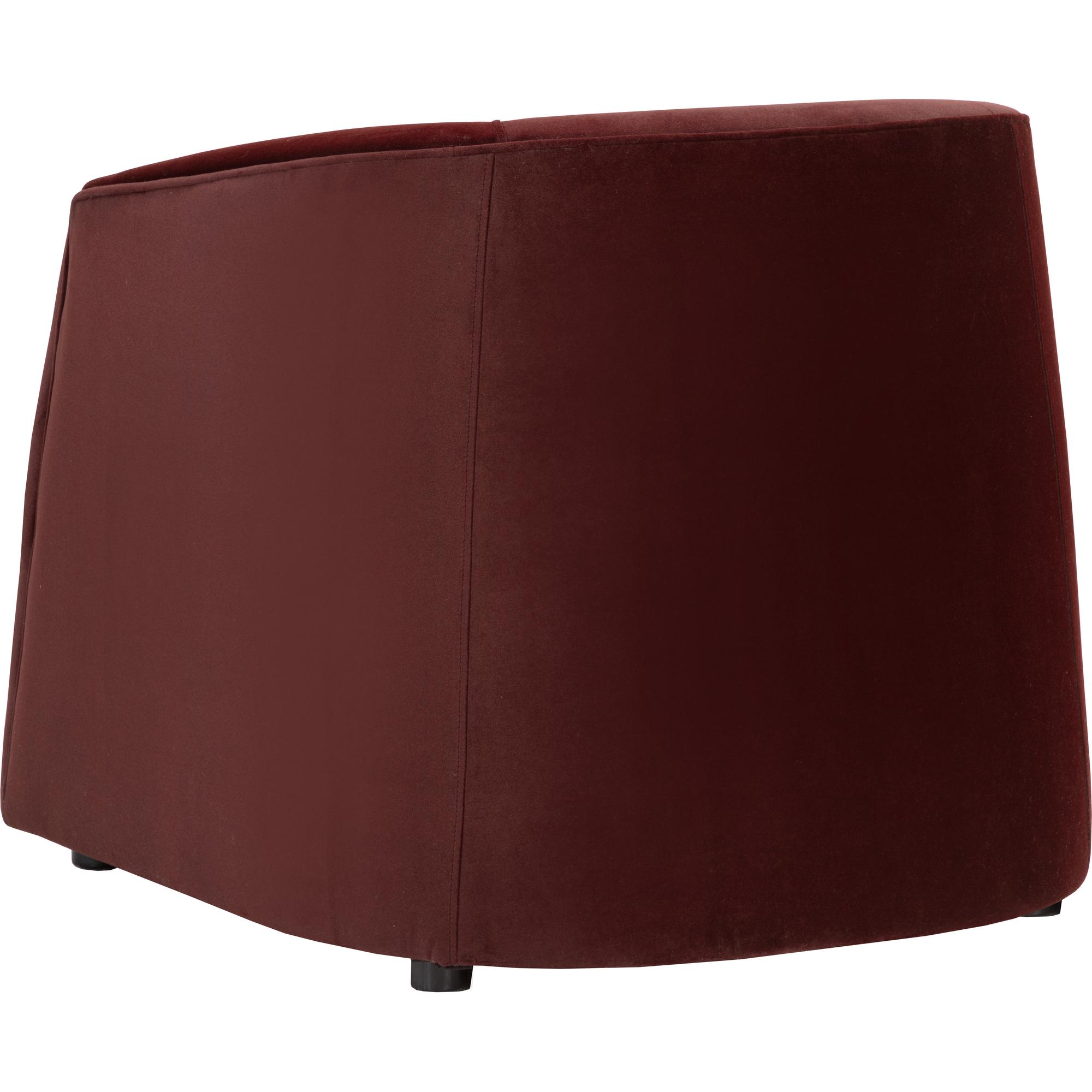 Serenade Lounge Chair - Rocha Merlot 4 Serenade Lounge Chair - Rocha Merlot - Image 4