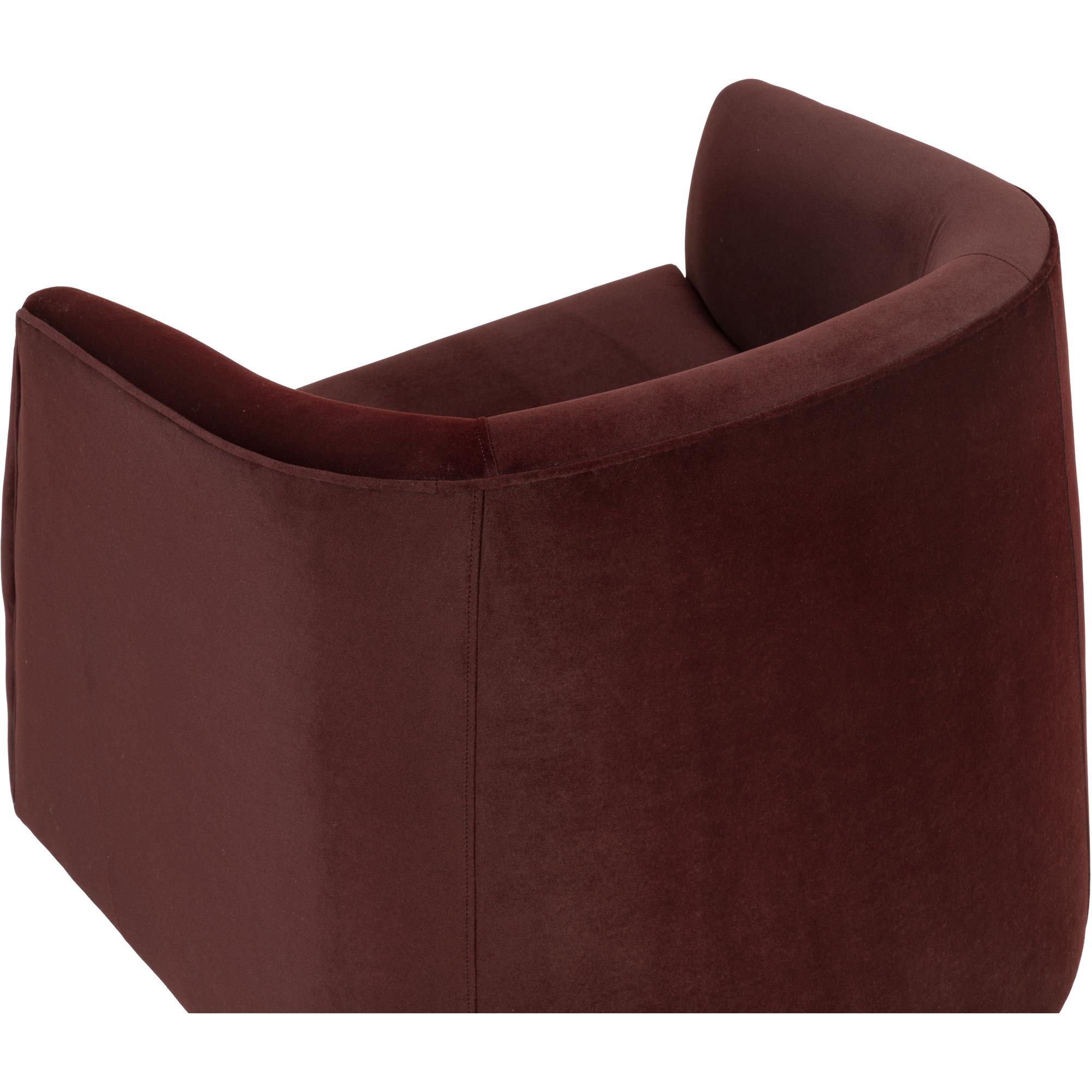 Serenade Lounge Chair - Rocha Merlot 5 Serenade Lounge Chair - Rocha Merlot - Image 5