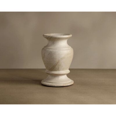 Xenia Vase - Travertine Look - Desert