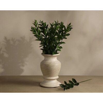 Xenia Vase - Travertine Look - Desert 113115 113115 4
