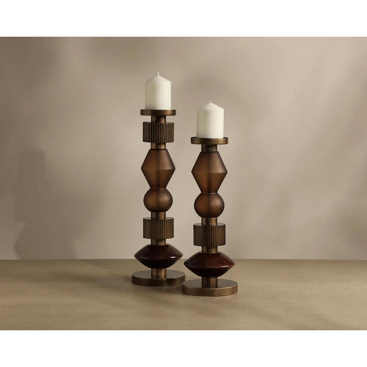 Bauhaus Candle Holder (Set Of 2) 3 Bauhaus Candle Holder (Set Of 2) - Image 3