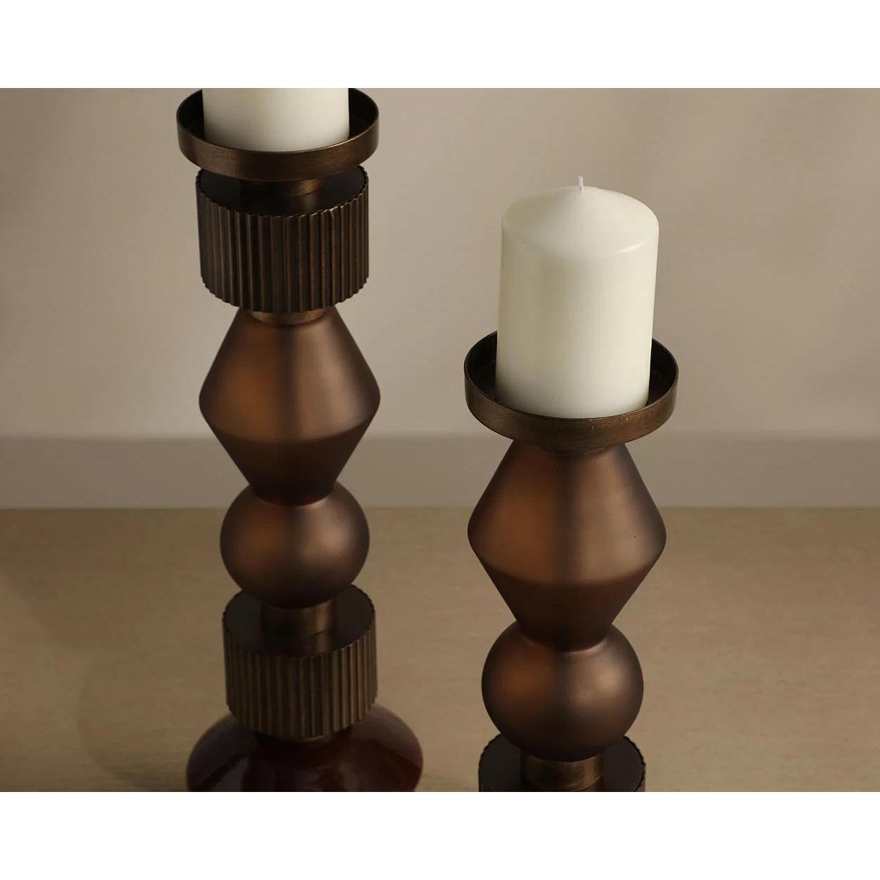 Bauhaus Candle Holder (Set Of 2) 4 Bauhaus Candle Holder (Set Of 2) - Image 4