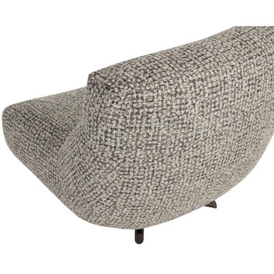 Nobu Swivel Lounge Chair - Nuvola Shale 13 Nobu Swivel Lounge Chair - Nuvola Shale 113135 113135 9