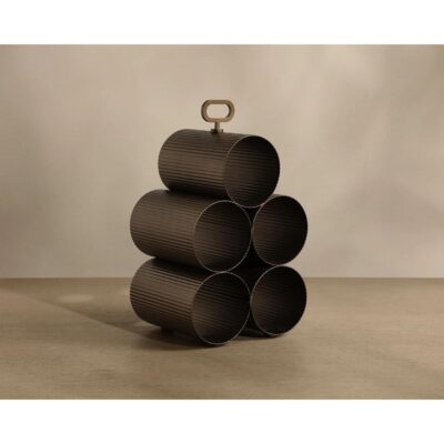 Mendocino 5 Bottle Wine Rack