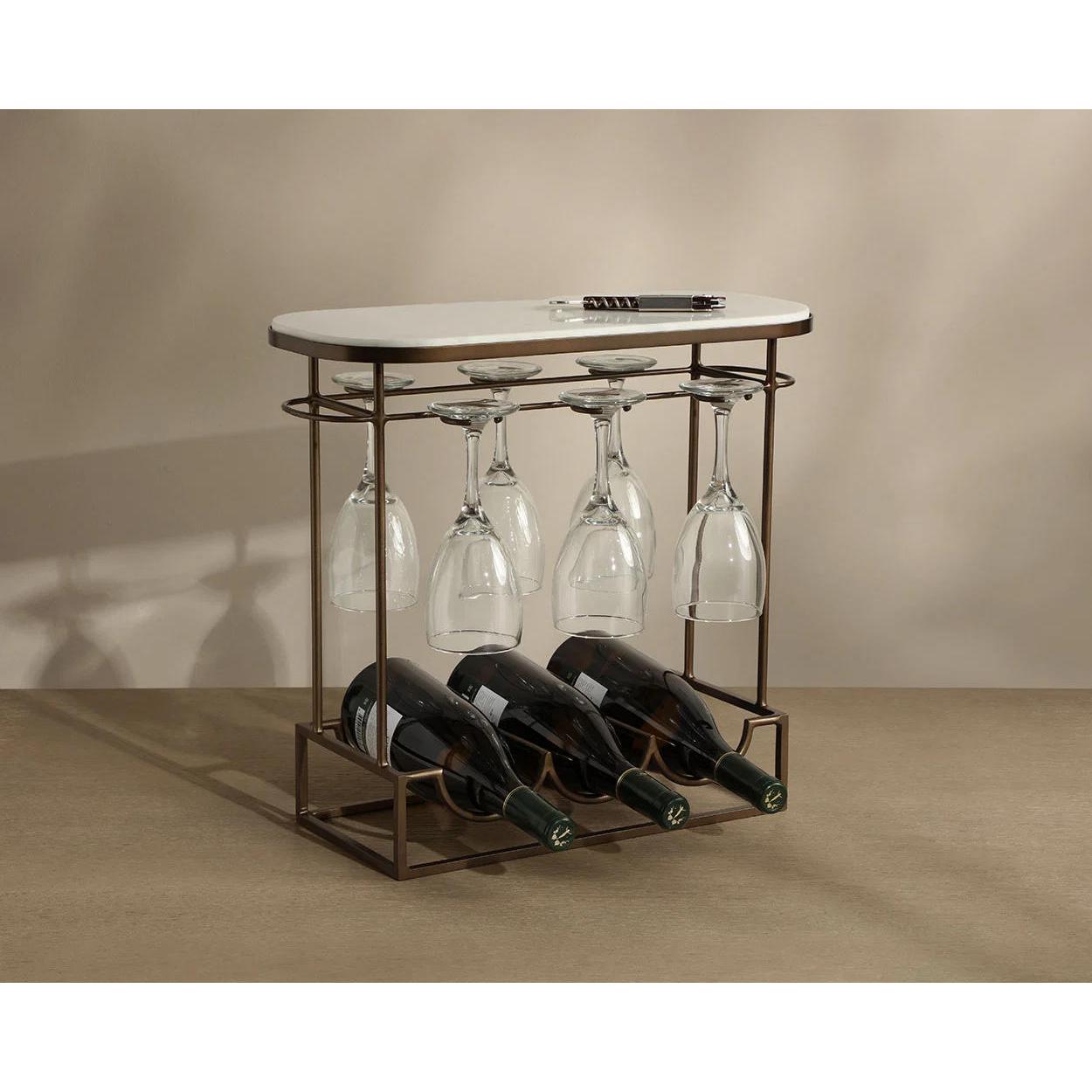 Lodi 3 Bottle Wine Rack 2 Lodi 3 Bottle Wine Rack - Image 2