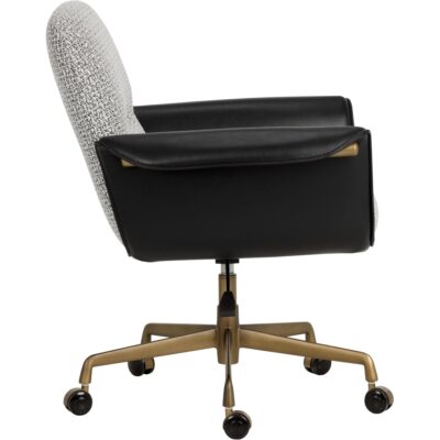 Lomax Office Chair - Helios Check Black / Bravo Black 7 Lomax Office Chair - Helios Check Black / Bravo Black 113170 113170 3