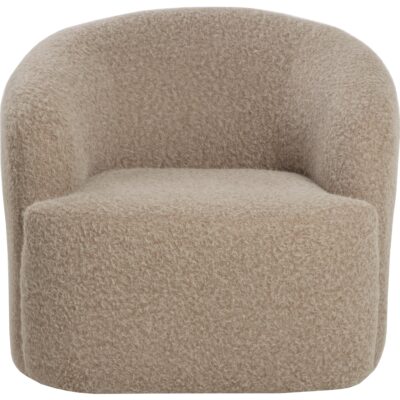 Fuwari Swivel Lounge Chair - Macio Shearling 113296 113296 2