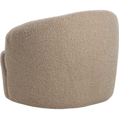 Fuwari Swivel Lounge Chair - Macio Shearling 113296 113296 4