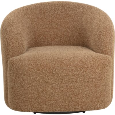 Fuwari Swivel Lounge Chair - Macio Camel 6 Fuwari Swivel Lounge Chair - Macio Camel 113304 113304 2
