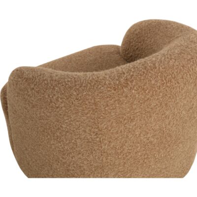 Fuwari Swivel Lounge Chair - Macio Camel 9 Fuwari Swivel Lounge Chair - Macio Camel 113304 113304 5