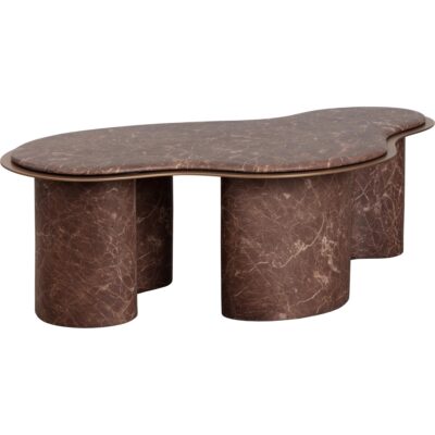 Isola Coffee Table - Marble Look - Mocha 113321 113321 2