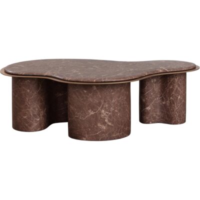 Isola Coffee Table - Marble Look - Mocha 113321 113321 3