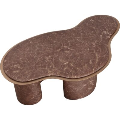 Isola Coffee Table - Marble Look - Mocha 113321 113321 4