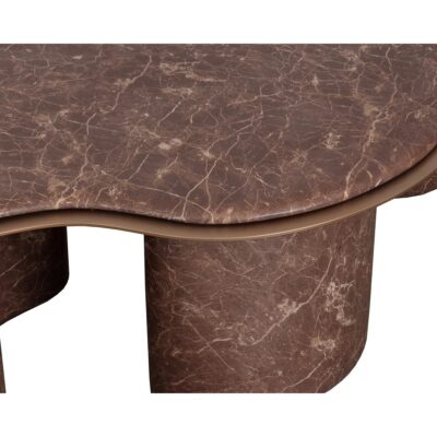 Isola Coffee Table - Marble Look - Mocha 113321 113321 6