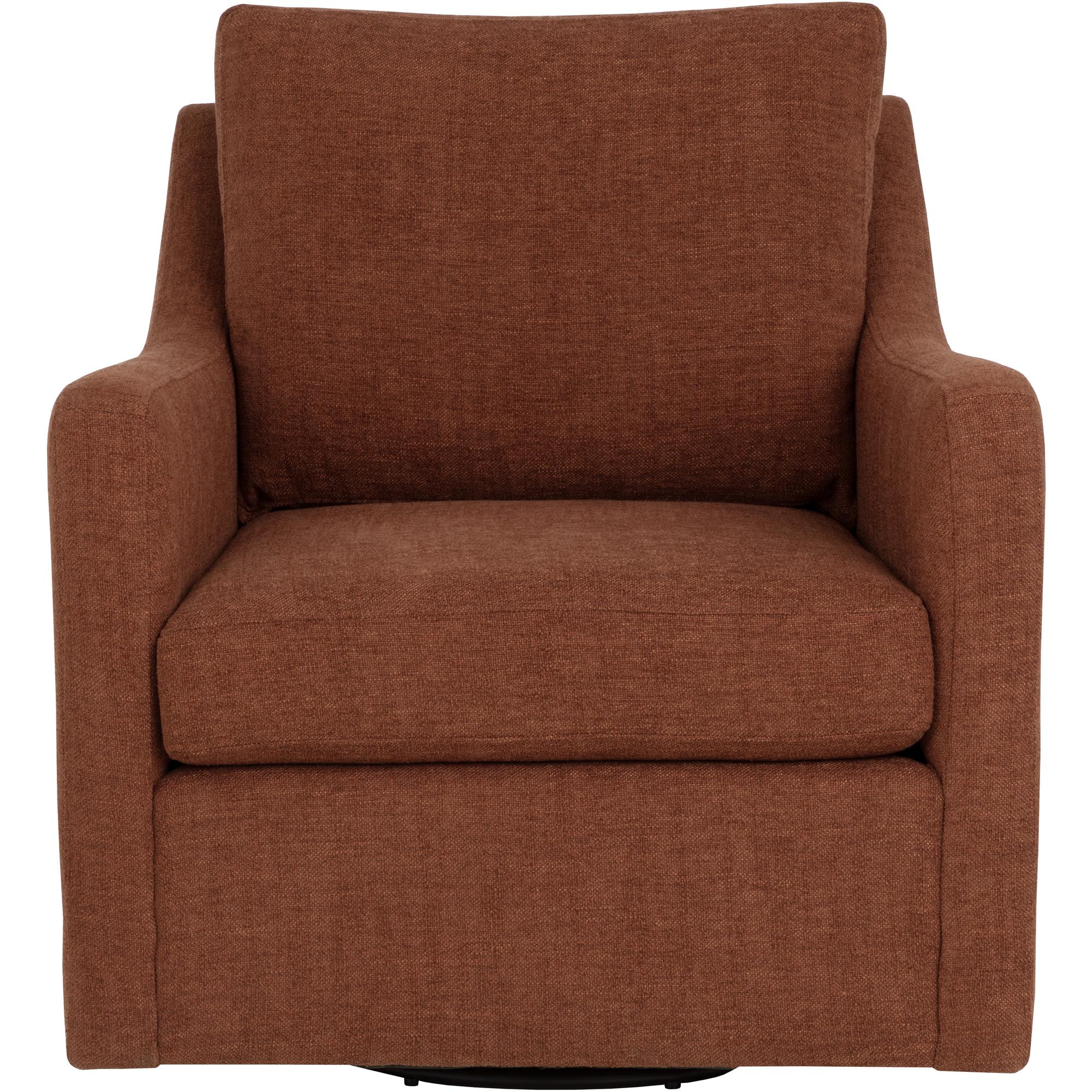 Brianna Swivel Lounge Chair - Rhine Russet 2 Brianna Swivel Lounge Chair - Rhine Russet - Image 2