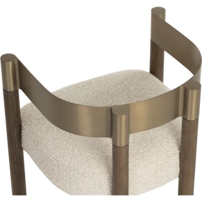 Manolo Dining Armchair - Santa Cruz Oatmeal 9 Manolo Dining Armchair - Santa Cruz Oatmeal 113440 113440 5