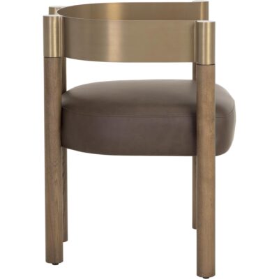 Manolo Dining Armchair - Eglinton Espresso 113441 113441 3