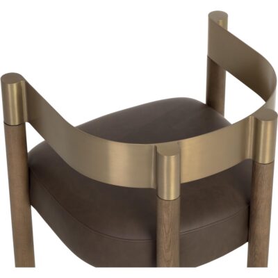Manolo Dining Armchair - Eglinton Espresso 113441 113441 5