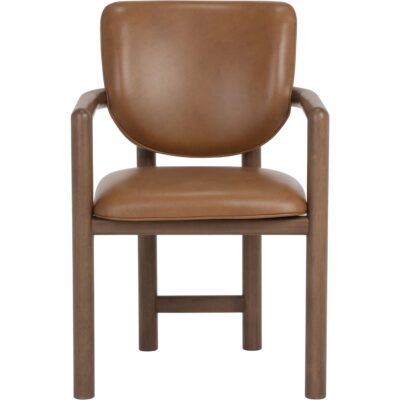 Fremont Dining Armchair - Missouri Cognac Leather 6 Fremont Dining Armchair - Missouri Cognac Leather 113454 113454 2