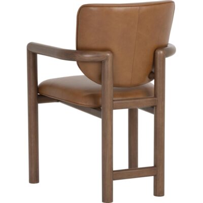 Fremont Dining Armchair - Missouri Cognac Leather 8 Fremont Dining Armchair - Missouri Cognac Leather 113454 113454 4