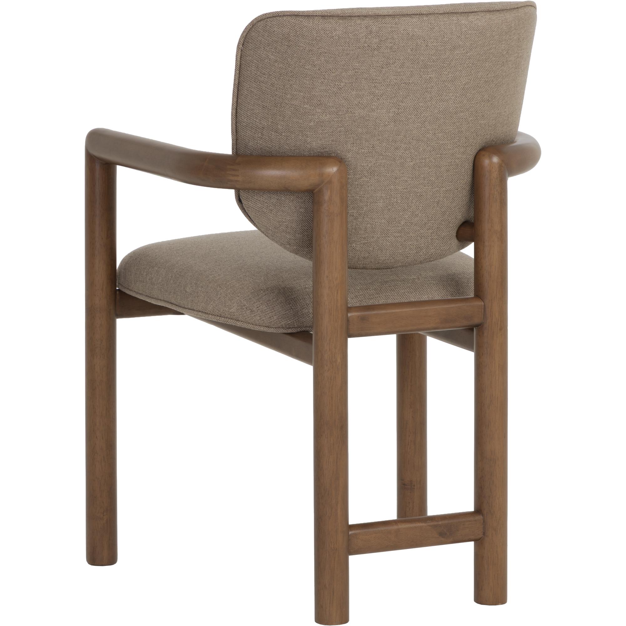 Fremont Dining Armchair - City Warm Taupe 4 Fremont Dining Armchair - City Warm Taupe - Image 4