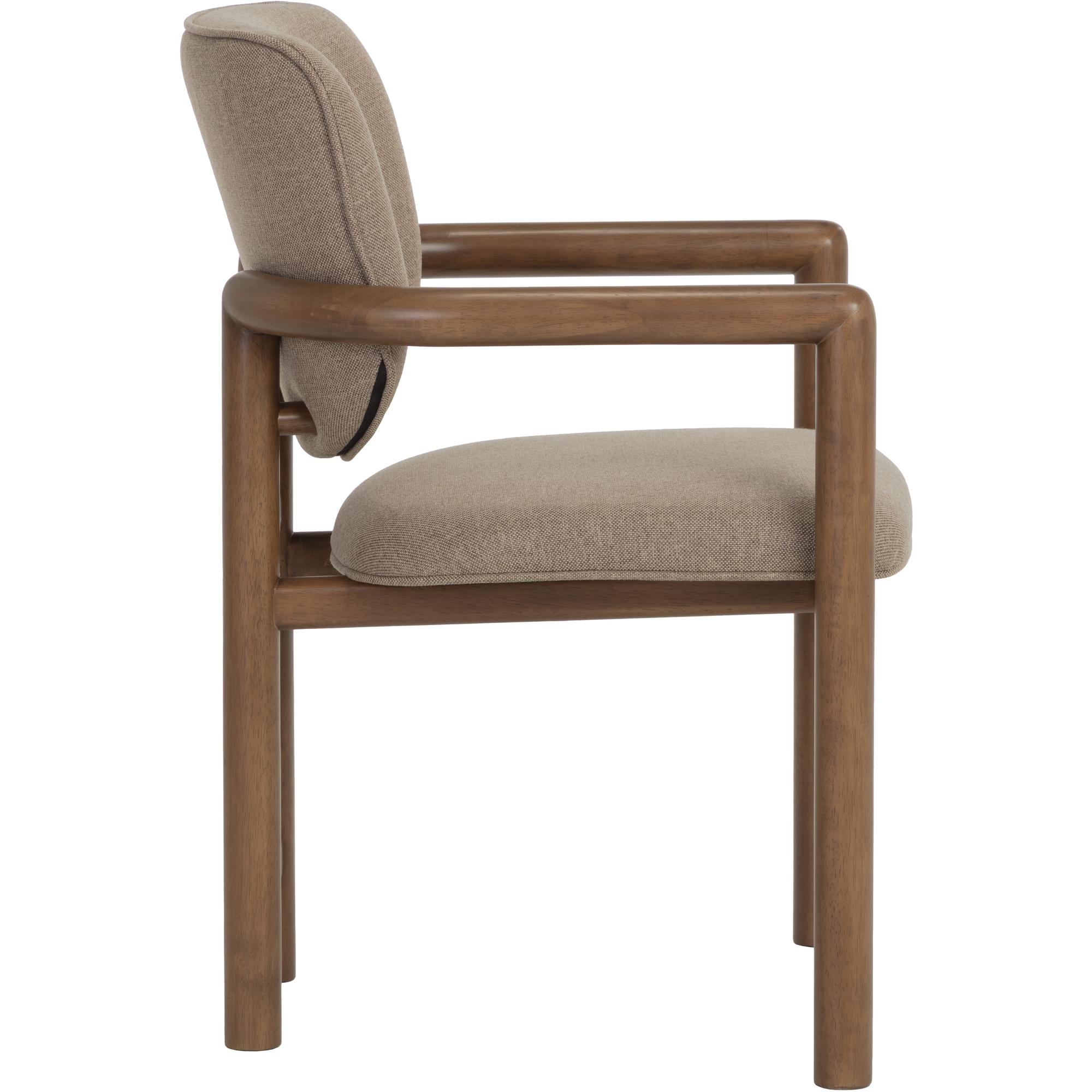 Fremont Dining Armchair - City Warm Taupe 3 Fremont Dining Armchair - City Warm Taupe - Image 3