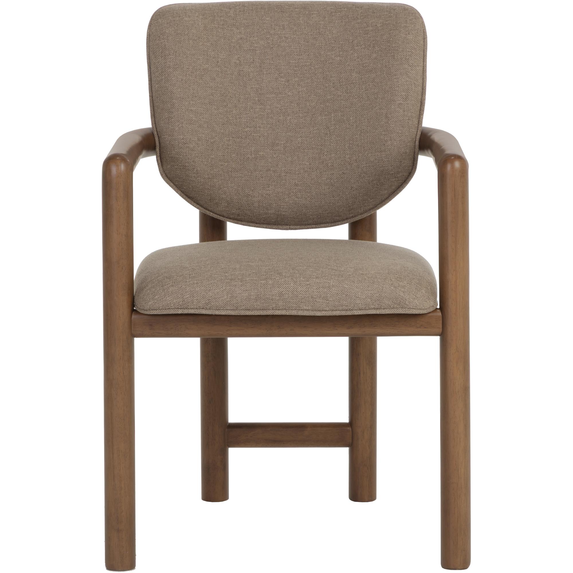 Fremont Dining Armchair - City Warm Taupe 2 Fremont Dining Armchair - City Warm Taupe - Image 2