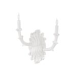 Roche Plaster Double Arm Sconce 12157 12157 B