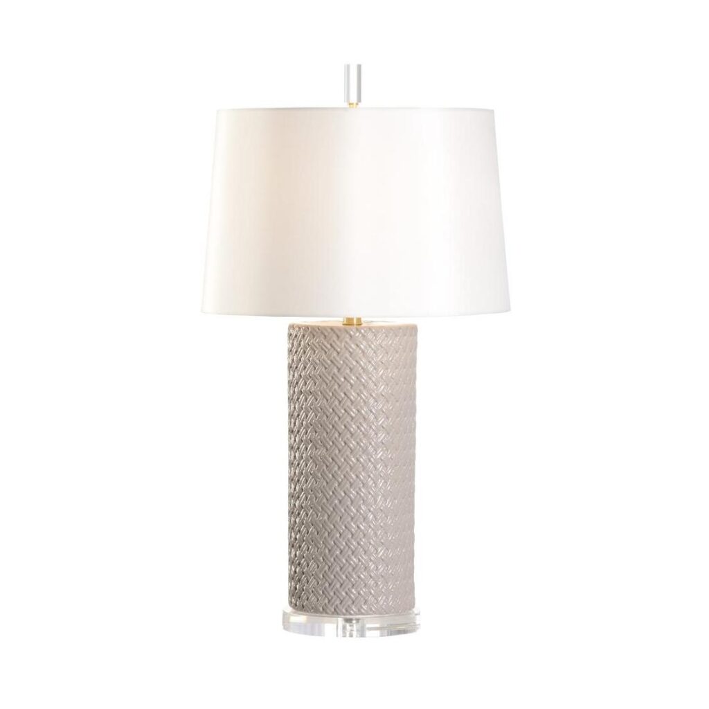 A Tisket A Tasket Lamp - Oyster