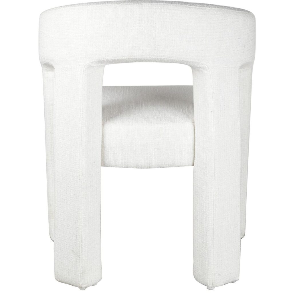 Bella Dining Chair - White - Image 6