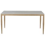 Emilia Dining Table - White/Gold 15651 15651 2