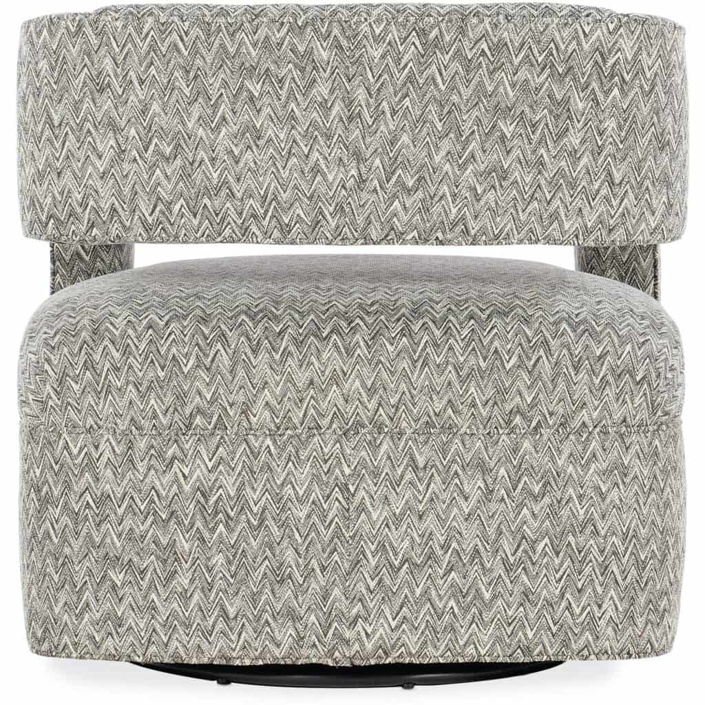 Maleko Swivel Chair - Metal Base - Image 2
