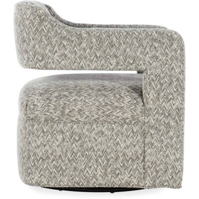 Maleko Swivel Chair - Metal Base 1595 1595 side silo