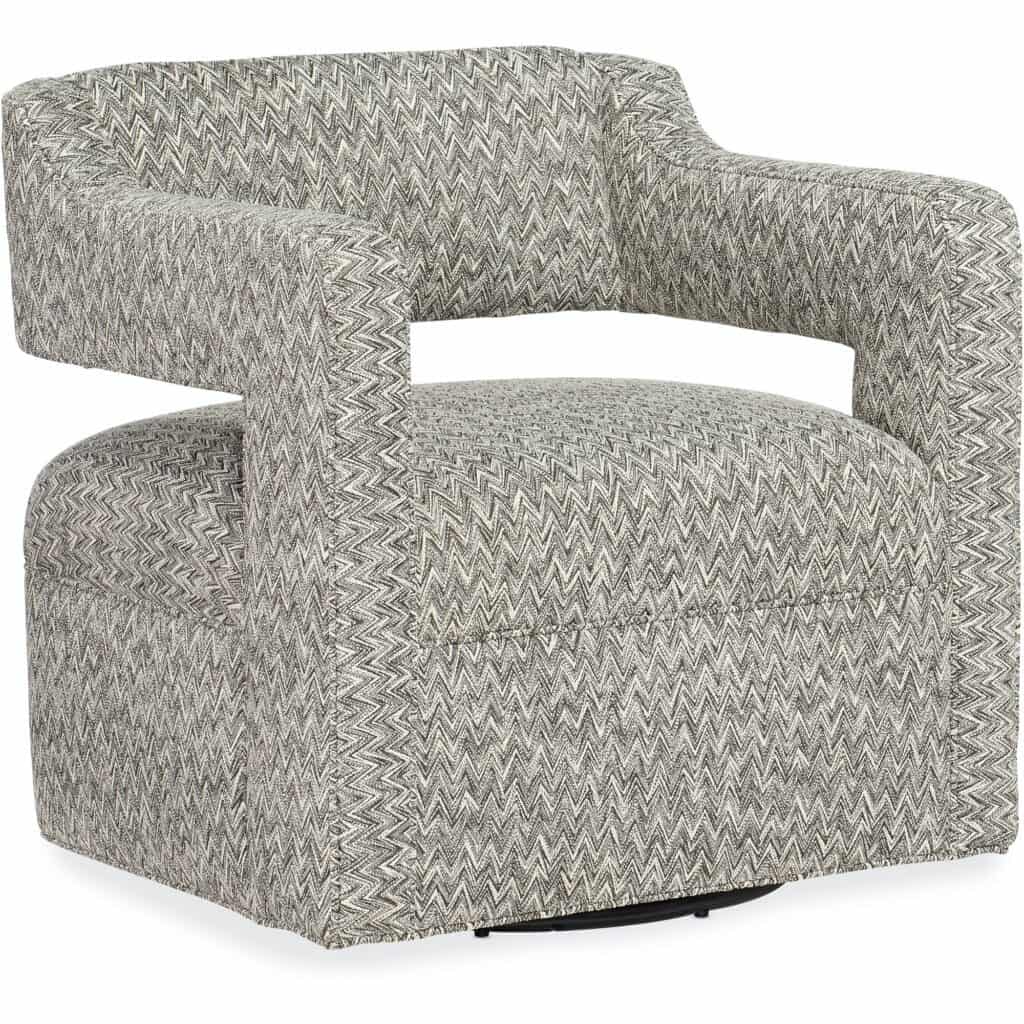 Maleko Swivel Chair - Metal Base