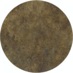 Curata Accent Table 1600-50003-MTL 1600 50003 mtl top