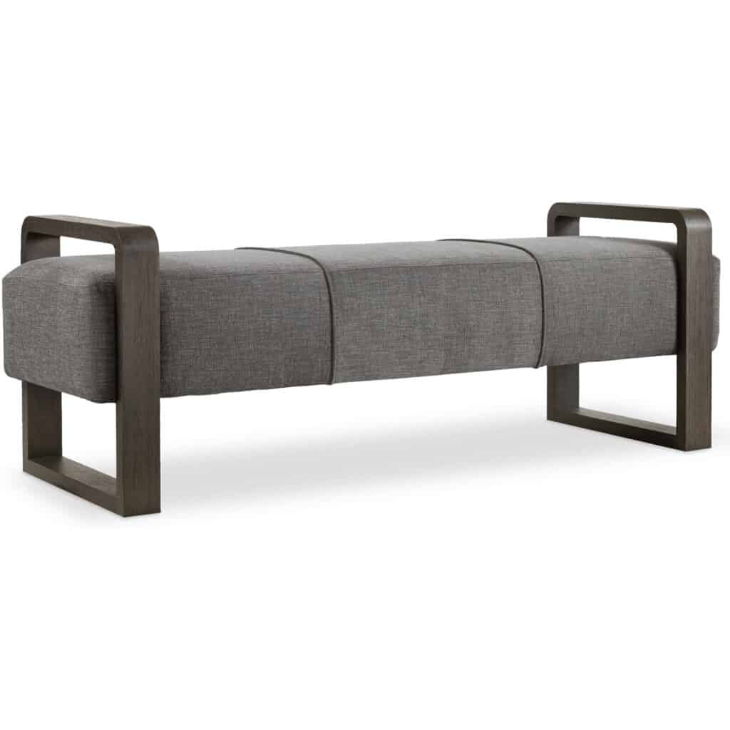 Curata Upholstered Bench 1600-50006-DKW 1600 50006 dkw silo