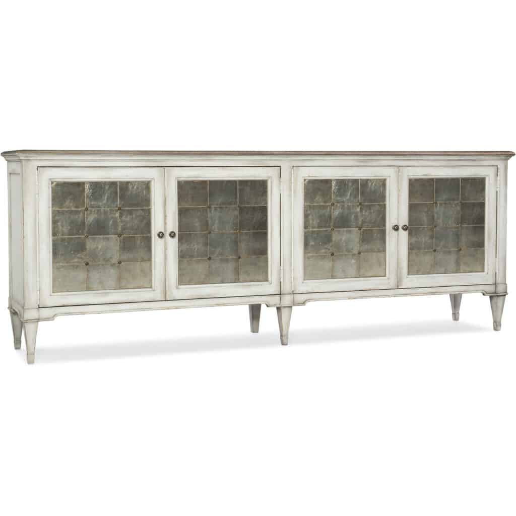 Melange Four-Door Credenza 1610-85006-WH