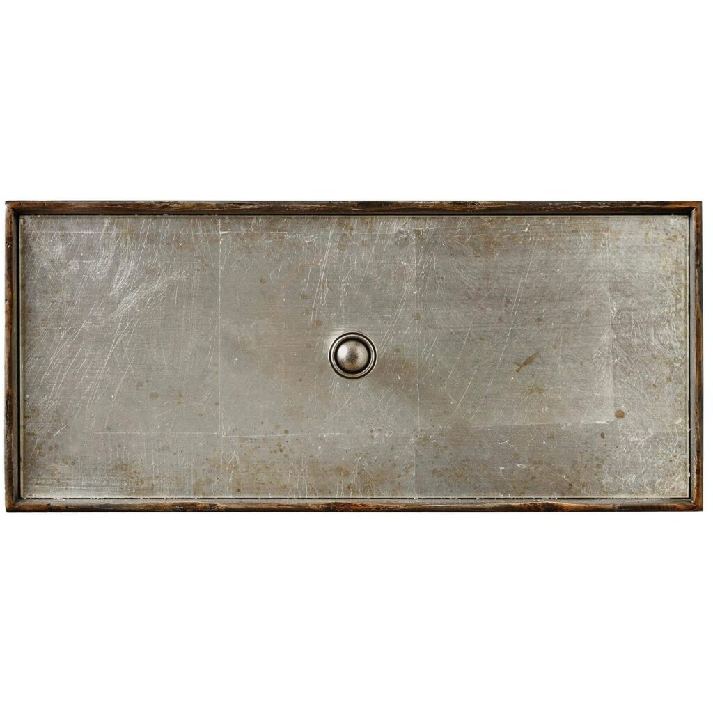 Arabella Mirrored Three-Drawer Nightstand - Image 5