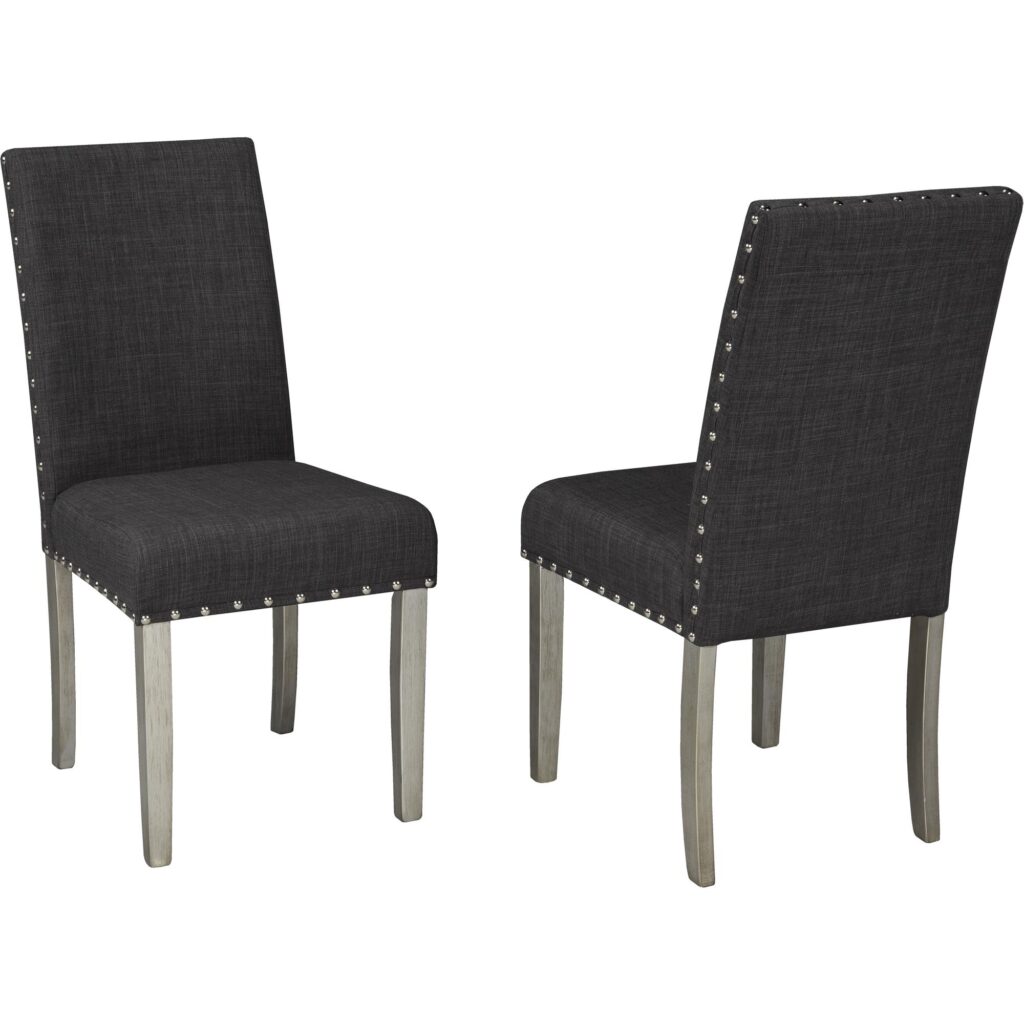 Bella Dining Chair - Set of 2  - Dark Grey