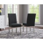 Bella Dining Chair - Set of 2 - Dark Grey 163-22DGY 163 22DGY 2