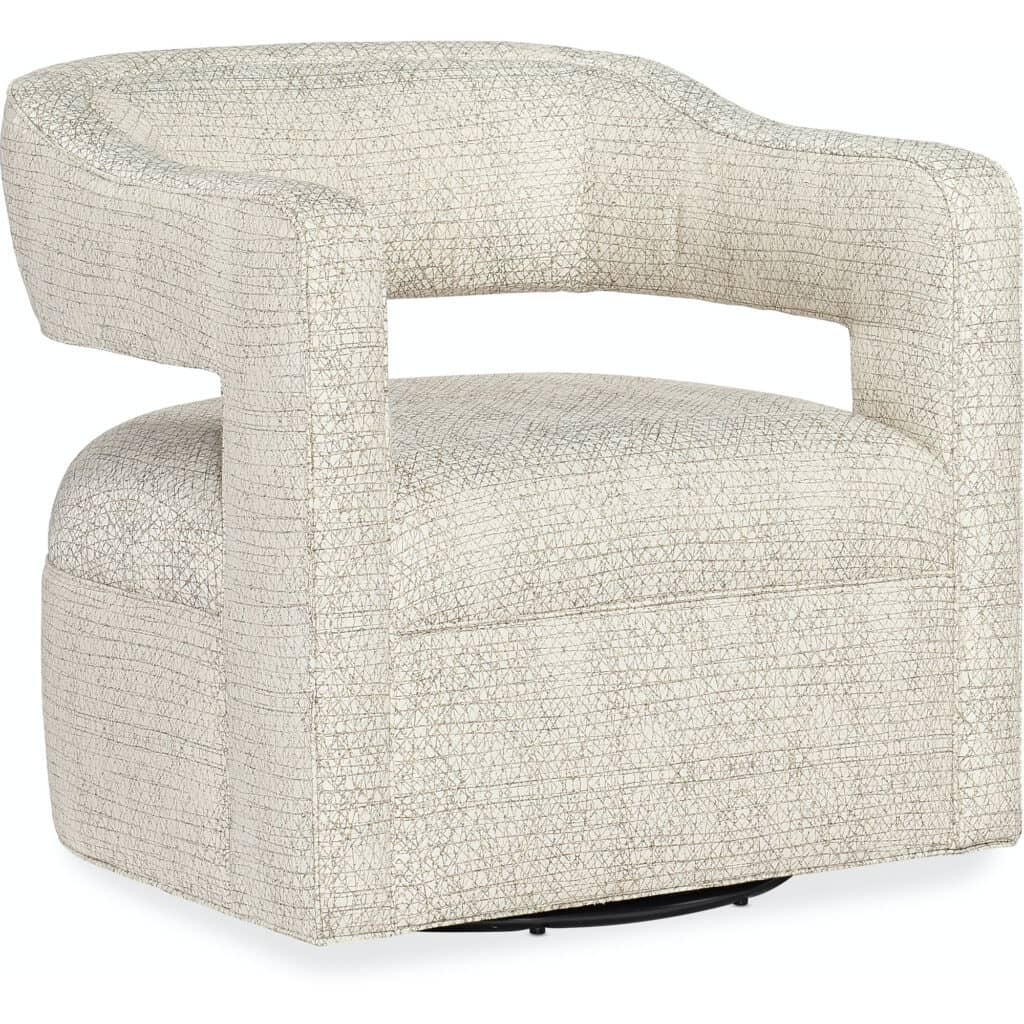 Moani Swivel Chair - Metal Base