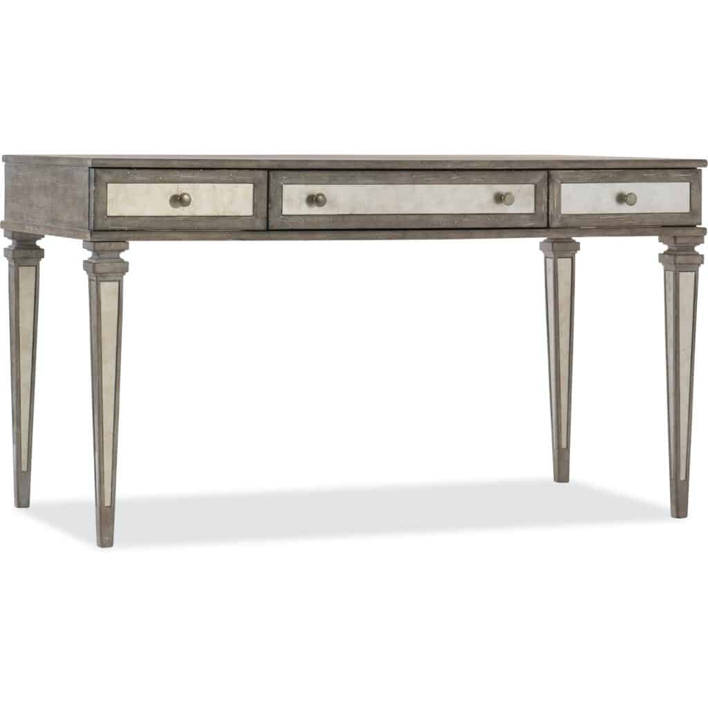 Rustic Glam Solid Wood Writing Desk
